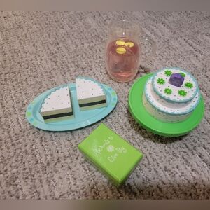 American Girl Doll Party Food Cake Lemonade - Chrissa Party Treats